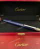 Fast shipping Bootleg Cartier Santos Blue Resin Rollerball or Ballpoint pens (3)_th.jpg